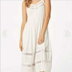 Just Fab White Summer Dress